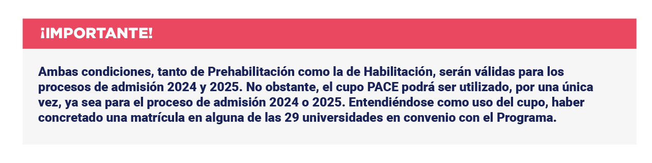 Programa PACE | Ayuda Mineduc